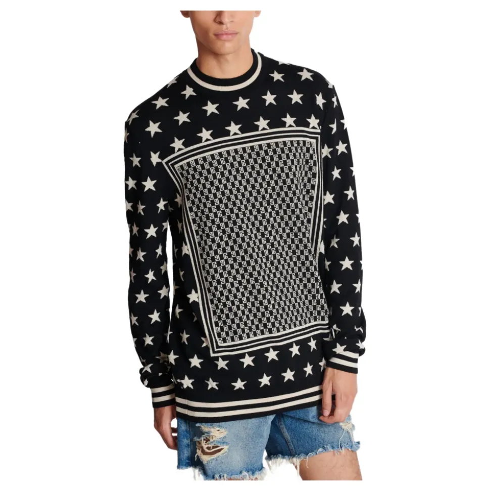 Mini Monogram Stars Jumper