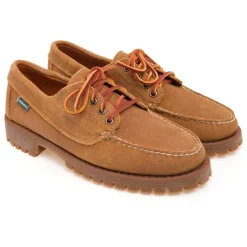 Moc Sebago Askook Lug in camoscio con suola carrarmato