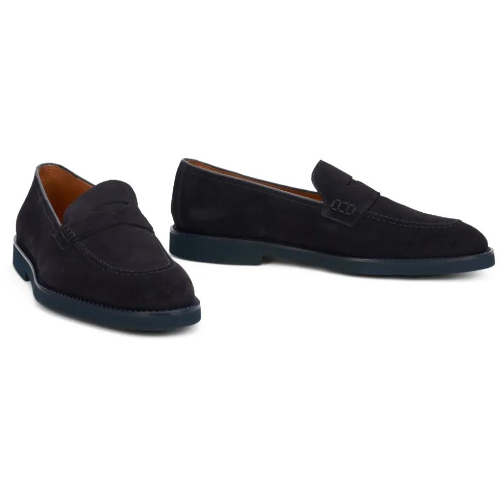 Mocassino in suede