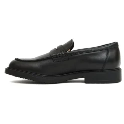 Mocassino Penny in pelle nera