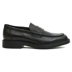 Mocassino Penny in pelle nera