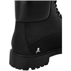 Nabuk Low Flat Boots