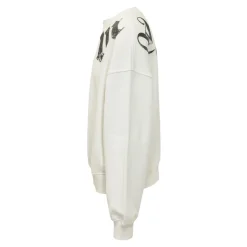 Neck Logo Loose Crew