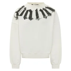 Neck Logo Loose Crew