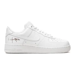 NIKE X TRAVIS SCOTT Scarpe Sneakers Air Force 1 Low 07 White Cactus Jack Utopia Edition