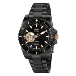Orologio Automatico Uomo Acciaio Nero