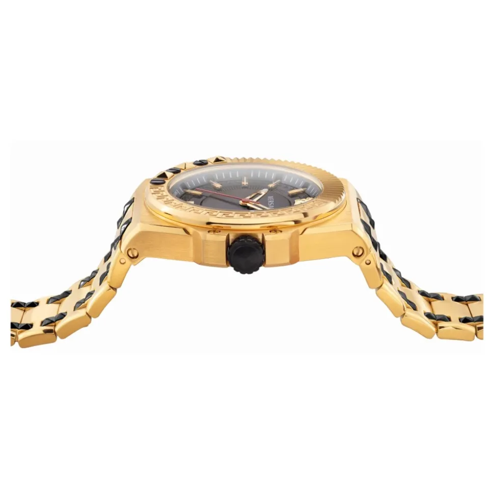 Orologio Chain Reaction Nero/Oro