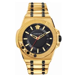 Orologio Chain Reaction Nero/Oro