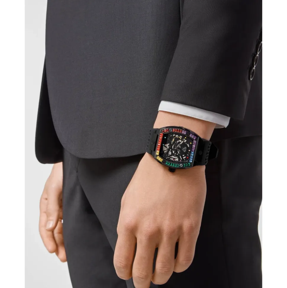 Orologio da uomo automatico The $keleton Rainbow PWBAA0621