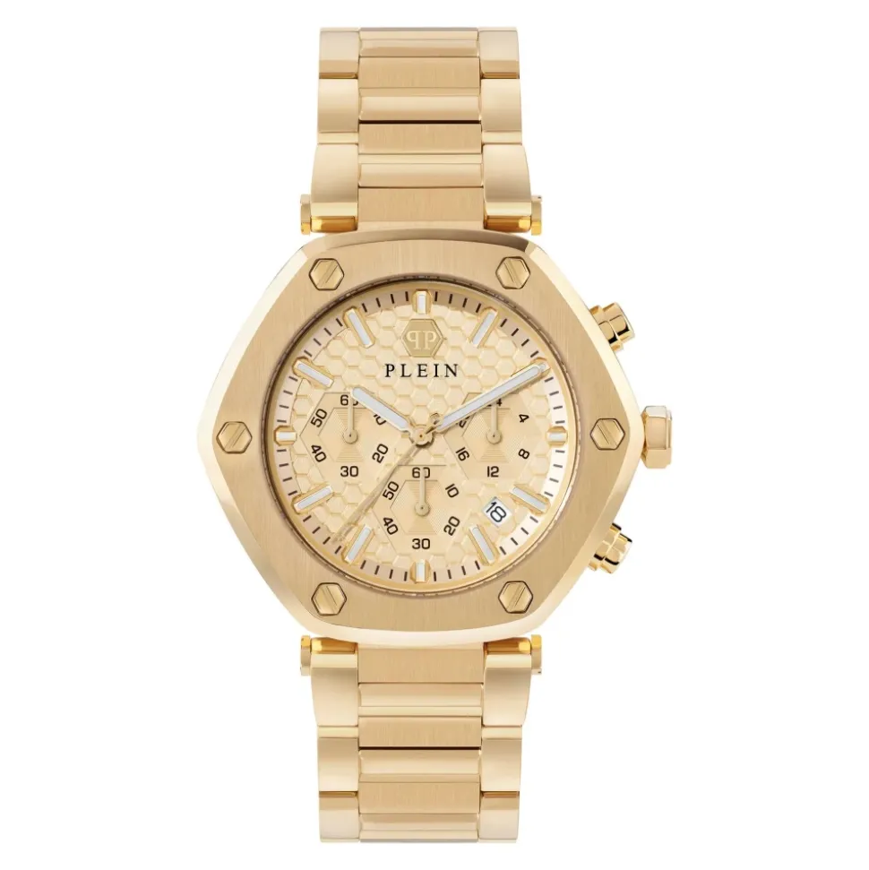 Orologio Hexagon Chrono Oro
