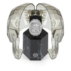 Orologio Skeleton con Cristalli