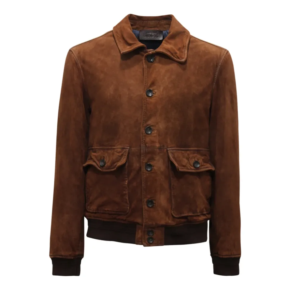 Ottawa Burned Suede Padded Jacket