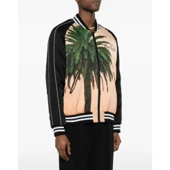 Palm Tree Bomber Jacket
