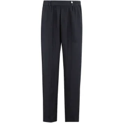 Panta Laccio Lino Elastico in Vita