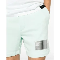 Pantaloncini con patch logo