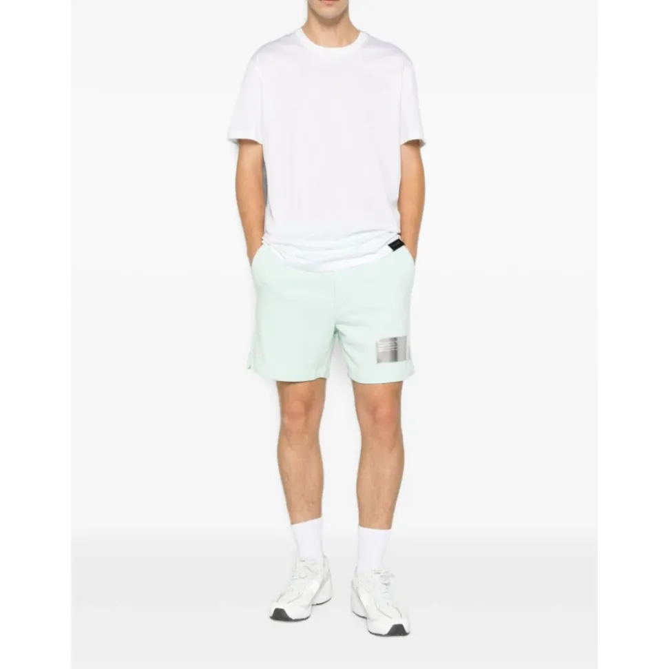 Pantaloncini con patch logo