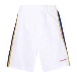 Pantaloncini da palestra con logo e banda laterale