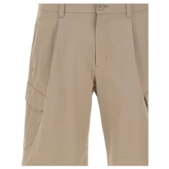 Pantaloncini Cargo con Dettaglio a Pieghe