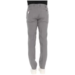 Pantalone in lana vergine super slim fit