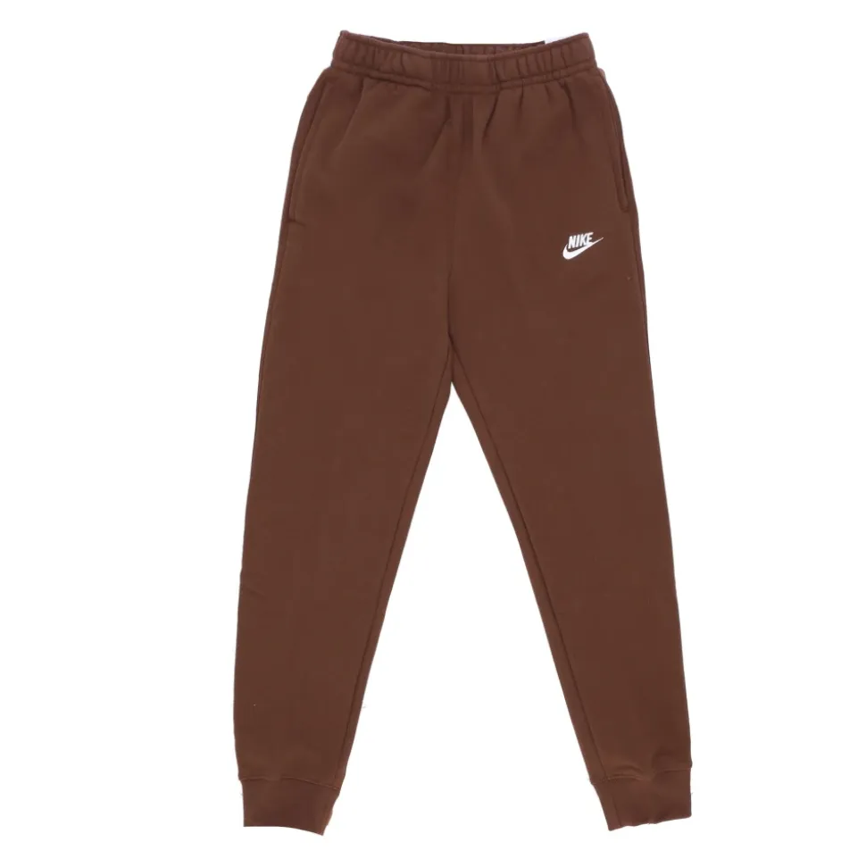 Pantaloni tuta Club Jogger in felpa, color cacao