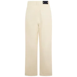 Pantaloni ampi e dritti in cotone