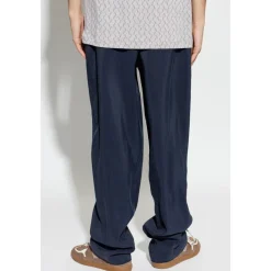 Pantaloni ampi in seta