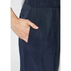 Pantaloni ampi in seta