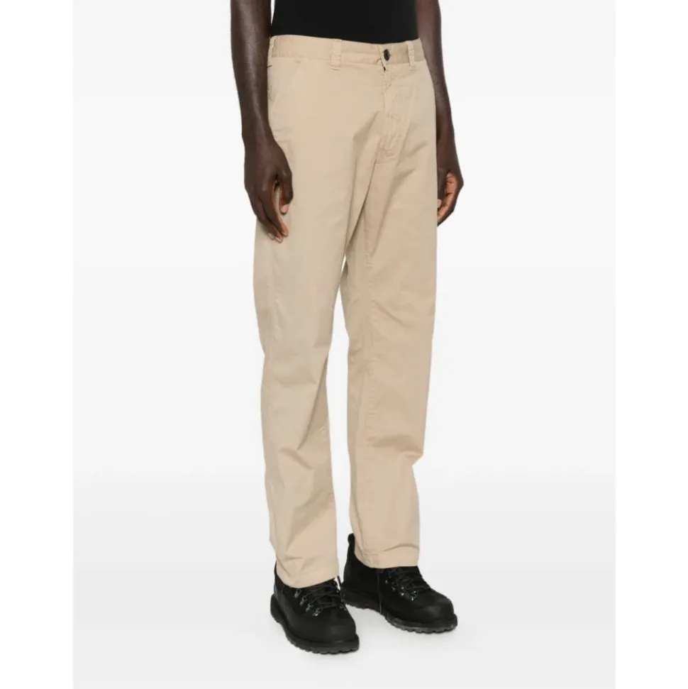Pantaloni Beige con Tasche