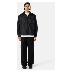 Pantaloni Cargo in Twill di Cotone Stretch