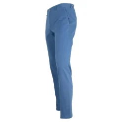 Pantaloni Chino Moderni Blu Chiaro