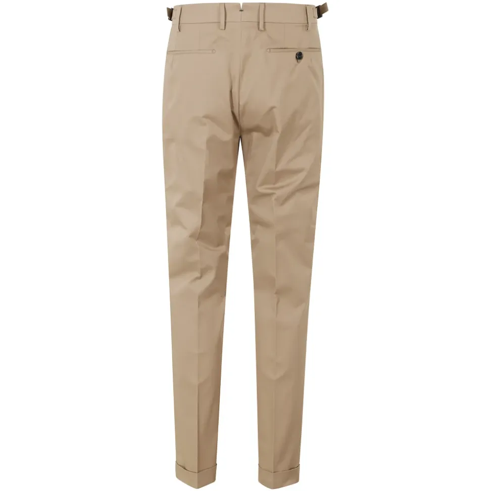 Pantaloni Dritti Retro