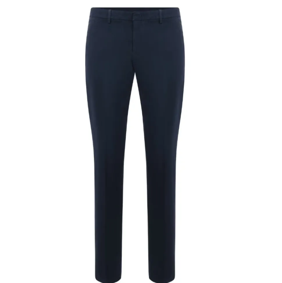 Pantaloni Gaubert in Cotone Elasticizzato Blu