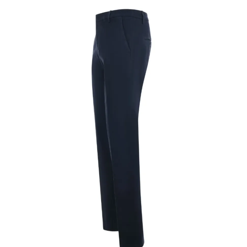 Pantaloni Gaubert in Cotone Elasticizzato Blu