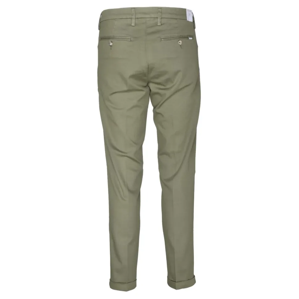 Pantaloni in Cotone Elasticizzato