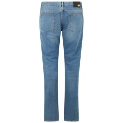 Pantaloni in Denim Taglio Dritto
