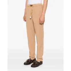 Pantaloni in Lino con Cintura