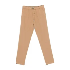 Pantaloni in Lino con Cintura