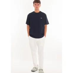 Pantaloni in lino di cotone