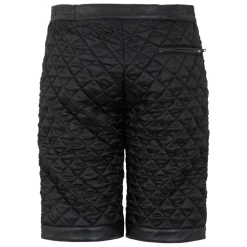 Pantaloni trapuntati con etichetta