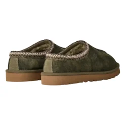 Pantofole Comode in Camoscio Burnt Olive