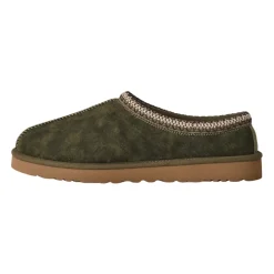 Pantofole Comode in Camoscio Burnt Olive