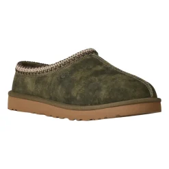Pantofole Comode in Camoscio Burnt Olive