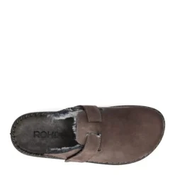 Pantofole da uomo marroni, comode e calde