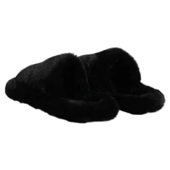 Pantofole in Velluto Nere