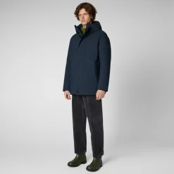 Parka Blu e Verdi