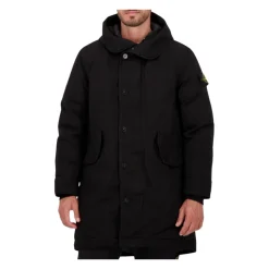 Parka Lungo Imbottito con Trattamento Idrorepellente