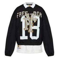 PDF Graphic-print Cotton Sweatshirt