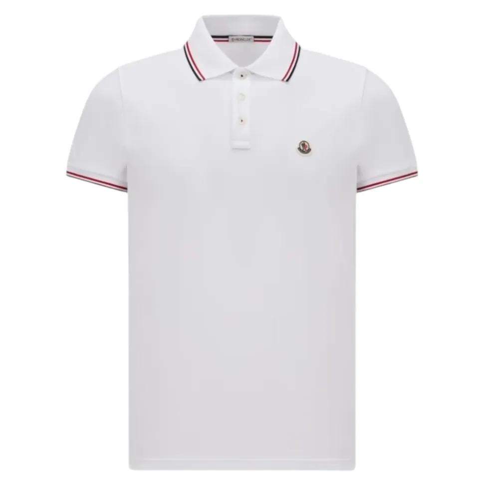 Polo con Rifinitura Tricolore