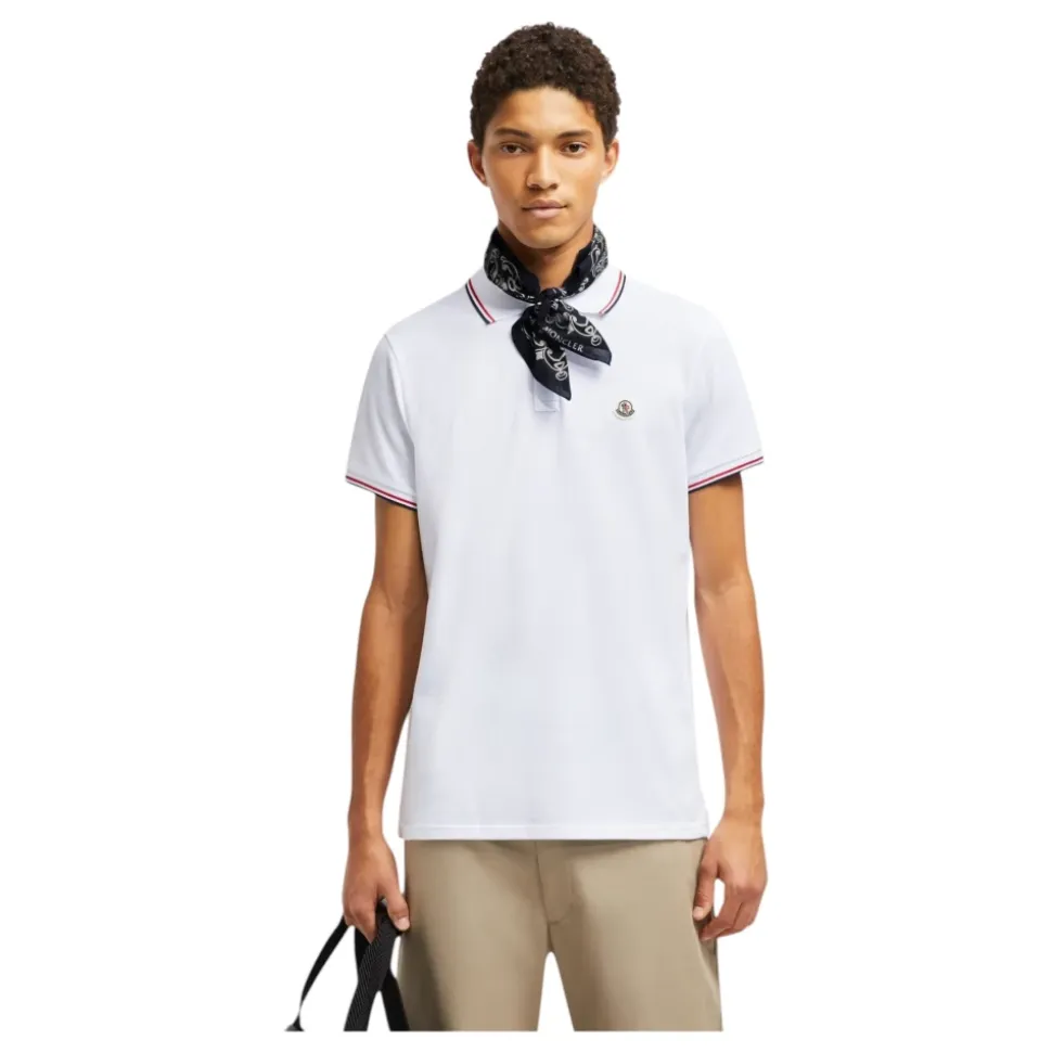 Polo con Rifinitura Tricolore