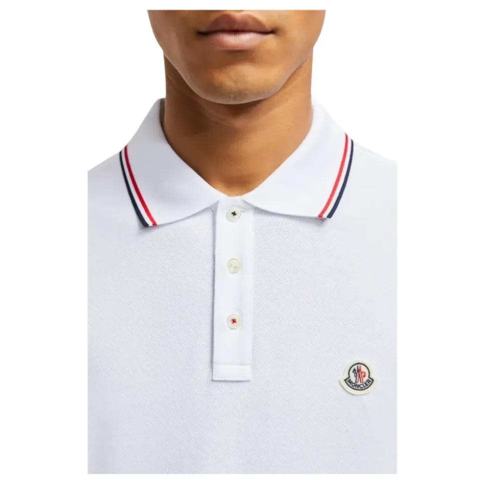 Polo con Rifinitura Tricolore